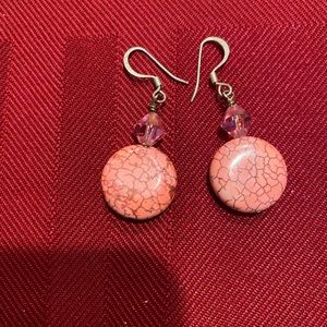 Pink Earrings